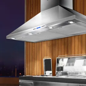 1200mm Commercial BBQ Rangehood - Silver