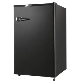 2.3 Cu.ft Compact Upright Freezer, Deep Chest Freezer with Single Door and Shelves, Adjustable Leveling legs, Cold Storage of Food & Beverage for Home, Office, Dormitory, Apartment, Black