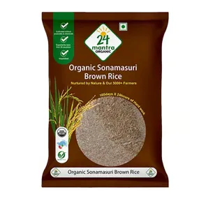 24 Mantra Organic Sonamasuri Brown Rice