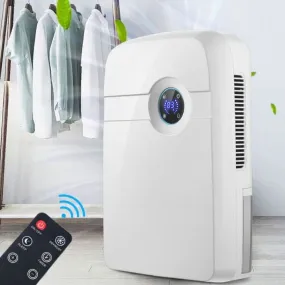 2.5L Dehumidifier Home Air Dryer Humidity With Remote Control LCD Displays