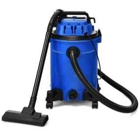 3 in 1 6.6 Gallon 4.8 Peak HP Wet Dry Vacuum Cleaner with Blower-Blue