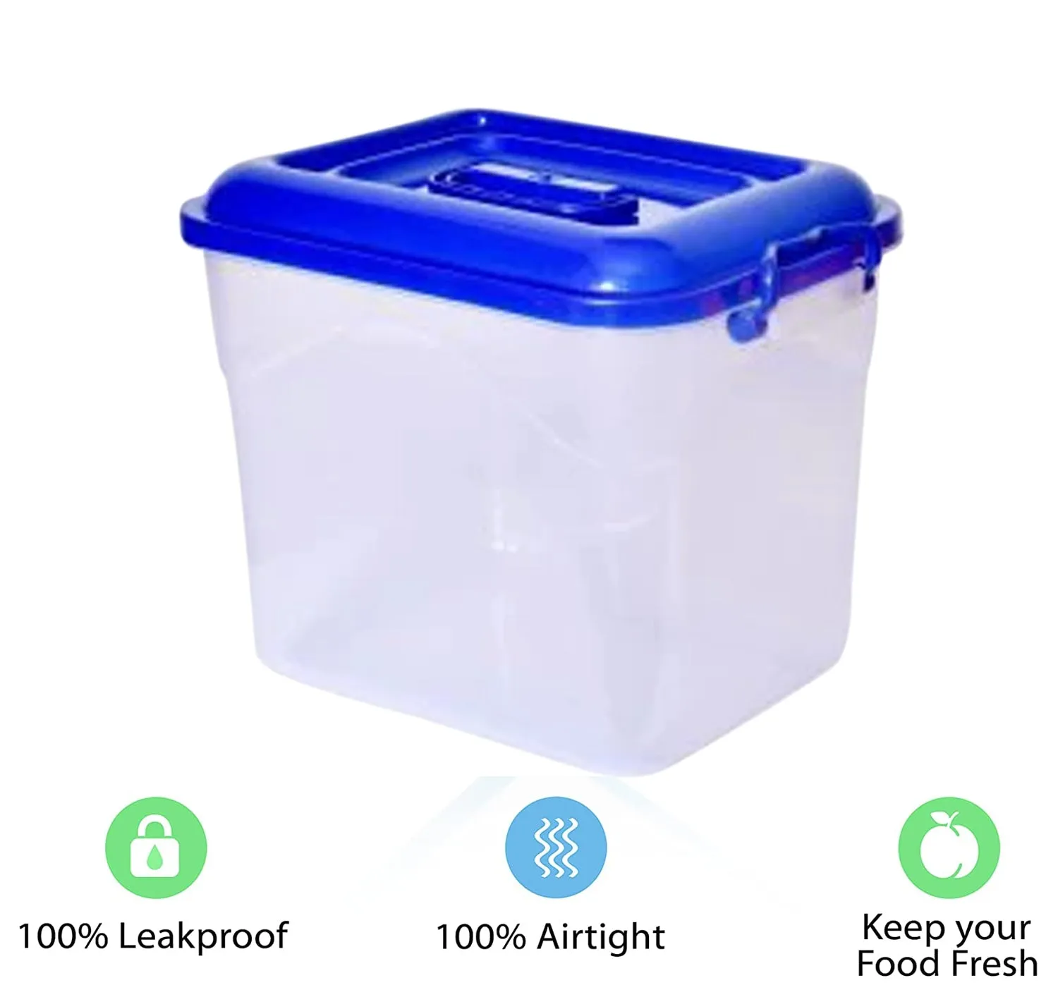 3718 Plastic Storage Container with Lid - 5.5kg