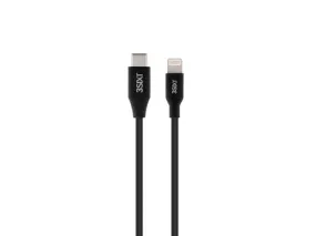 3sixT Charge & Sync Cable - USB-C to Lightning - 1m - Black