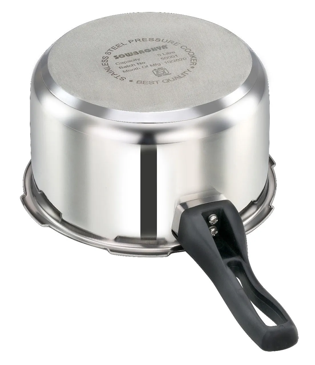 5 Ltr Stainless - Steel ISI Pressure Cooker