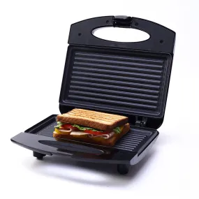 Acura Plus Sandwich Griller | 750W | Non-stick Aluminium Grill Plates | For Crispy Grill Sandwiches | Cool-touch Body with LED Indicator Lights | Easy to Clean | 2-year Warranty | Black