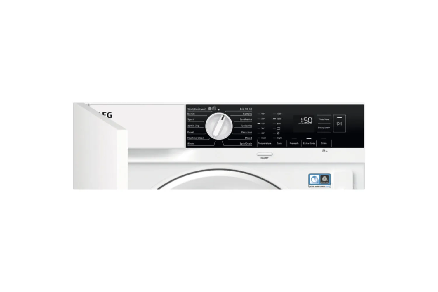 AEG 6000 Series ProSense 7kg Built-in Washing Machine | LFX6G7434BI