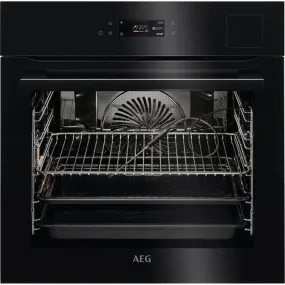 AEG BSK798280B Built In Electric Single Oven With Food Sensor & Touch Controls - Black