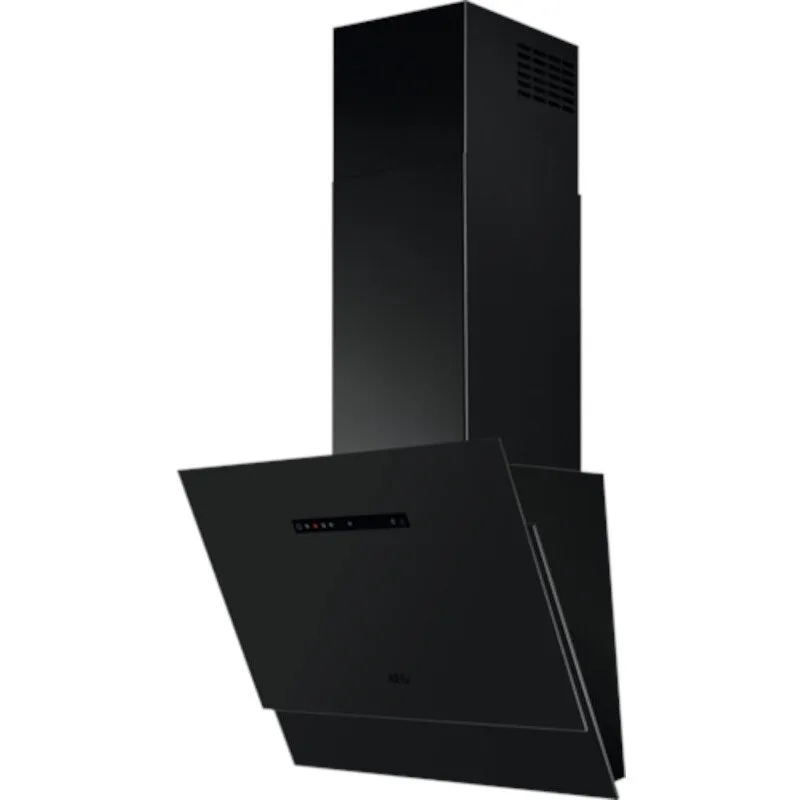 AEG DVE5671HR Wall Mounted Hood - Matt Black Glass