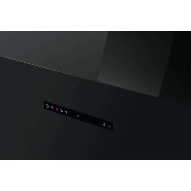 AEG DVE5671HR Wall Mounted Hood - Matt Black Glass