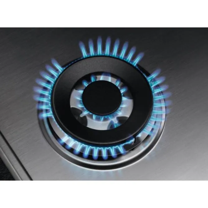 AEG HGB75400SM Gas Hob - Stainless Steel