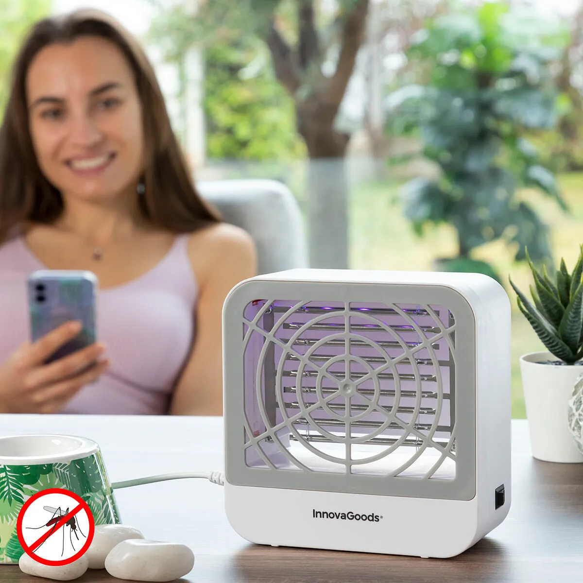 Anti-Mosquito Lamp with Wall Hanger KL Box InnovaGoods