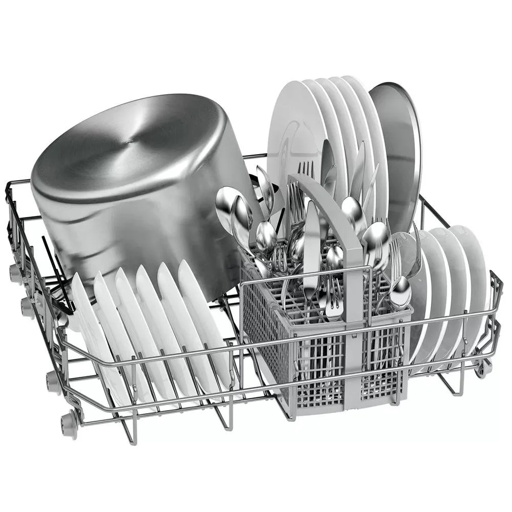 Bosch Free Standing Dishwasher Series 2 SMS25AI00V 12 Person 60cm - Silver Inox