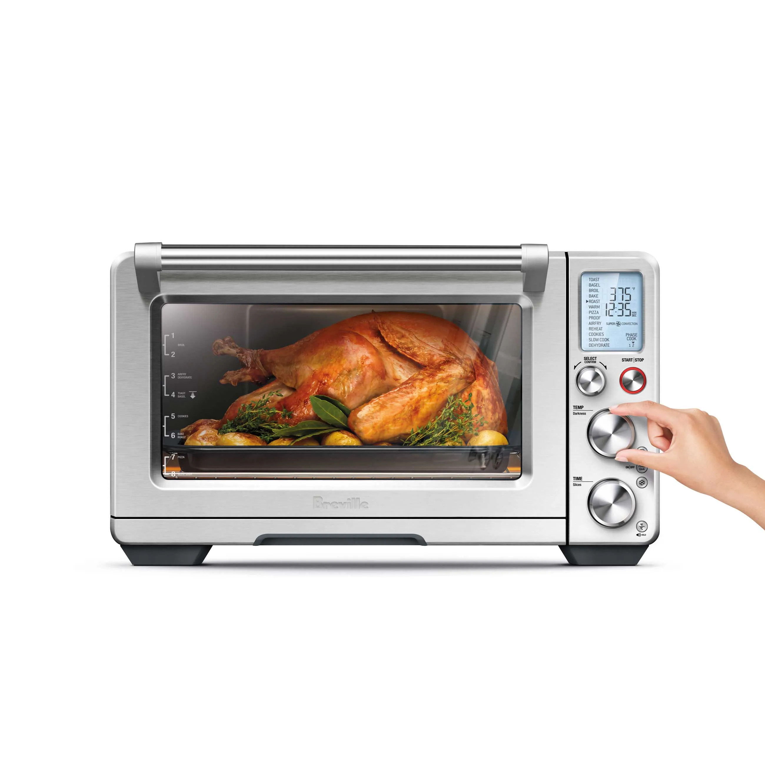 Breville Smart Oven Air Fryer Pro, Brushed Stainless Steel #BOV900BSS1BCA