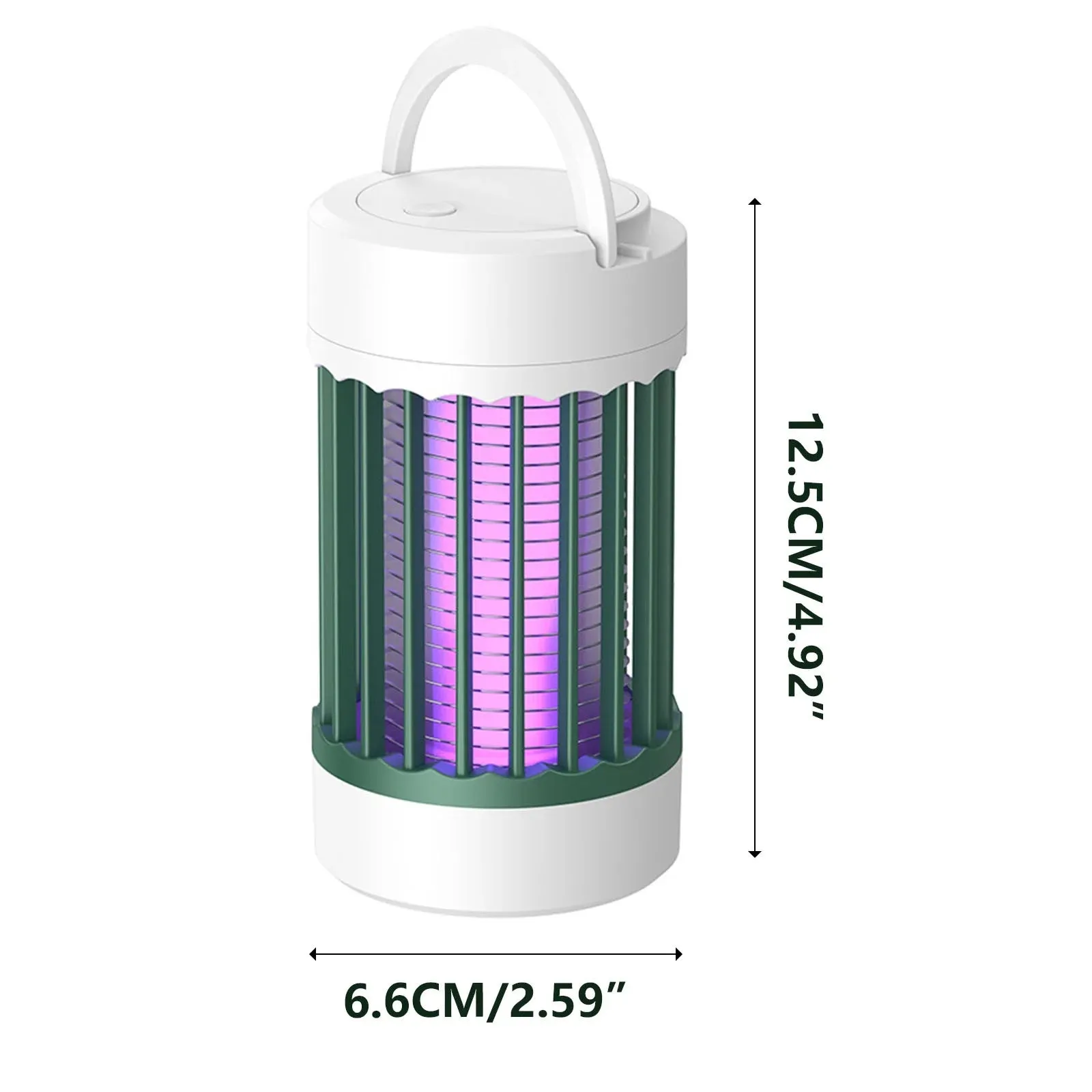 Bug Zapper Outdoor and Indoor, Mosquito Zapper, Fly Zapper, Electric Rechargeable Cordless Waterproof Mosquito Trap, Mosquito Killer Lamp for Home, Patio, Camping and RV, USB Battery Powered