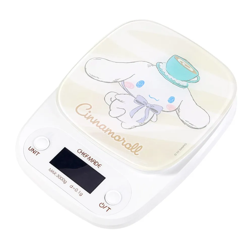 Cinnamoroll Glass Top Kitchen Scale