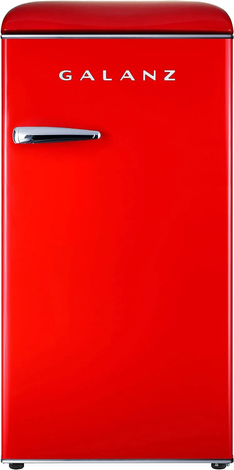 Compact Mini Fridge with Freezer, 2-Door, Energy Efficient, Small Refrigerator, High Efficiency and Low Energy Consumption 3.1 cu ft