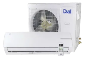 Dial Manufacturing 80620 - 36,000BTU, (3 Ton), 17 SEER, 230V, Cooling-Only, Single Zone, Wall Mounted Indoor Unit - Mini-Split System (Must Ship Ltl-Freight) (Call for Sizing)