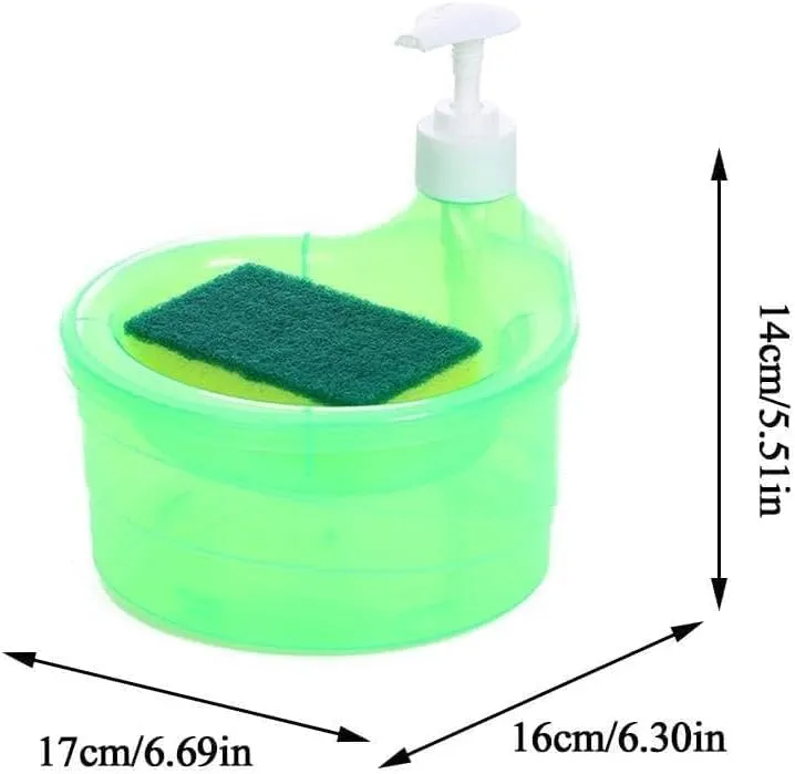 Double Layer 2 in 1 Liquid soap Dispenser