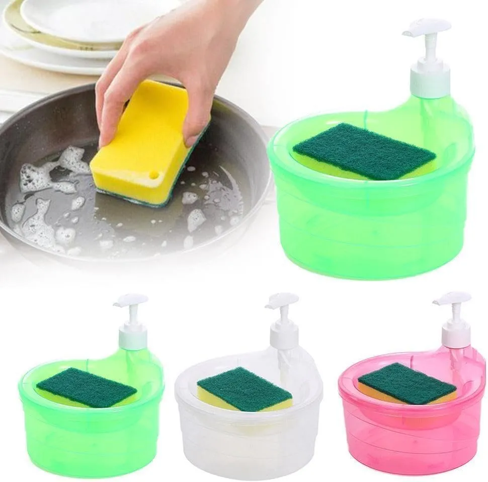 Double Layer 2 in 1 Liquid soap Dispenser