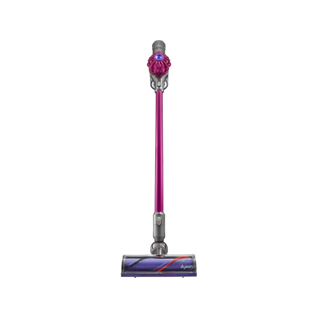 Dyson - V6 Motorhead Bagless Cordless Stick Vacuum - Fuchsia/Iron