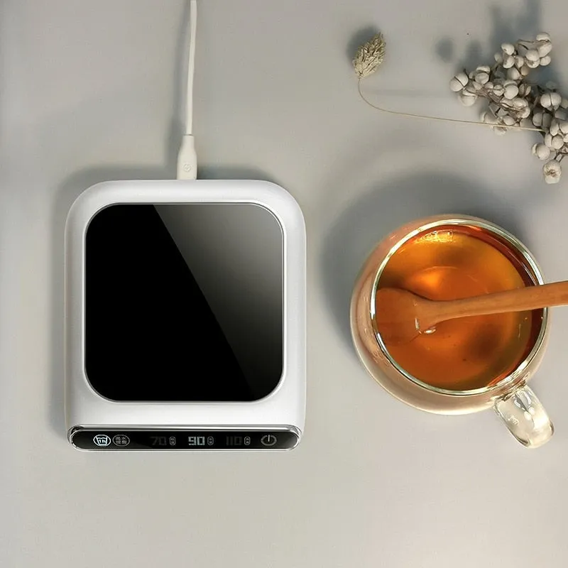 Elegant Smart USB Mug Warmer Coaster