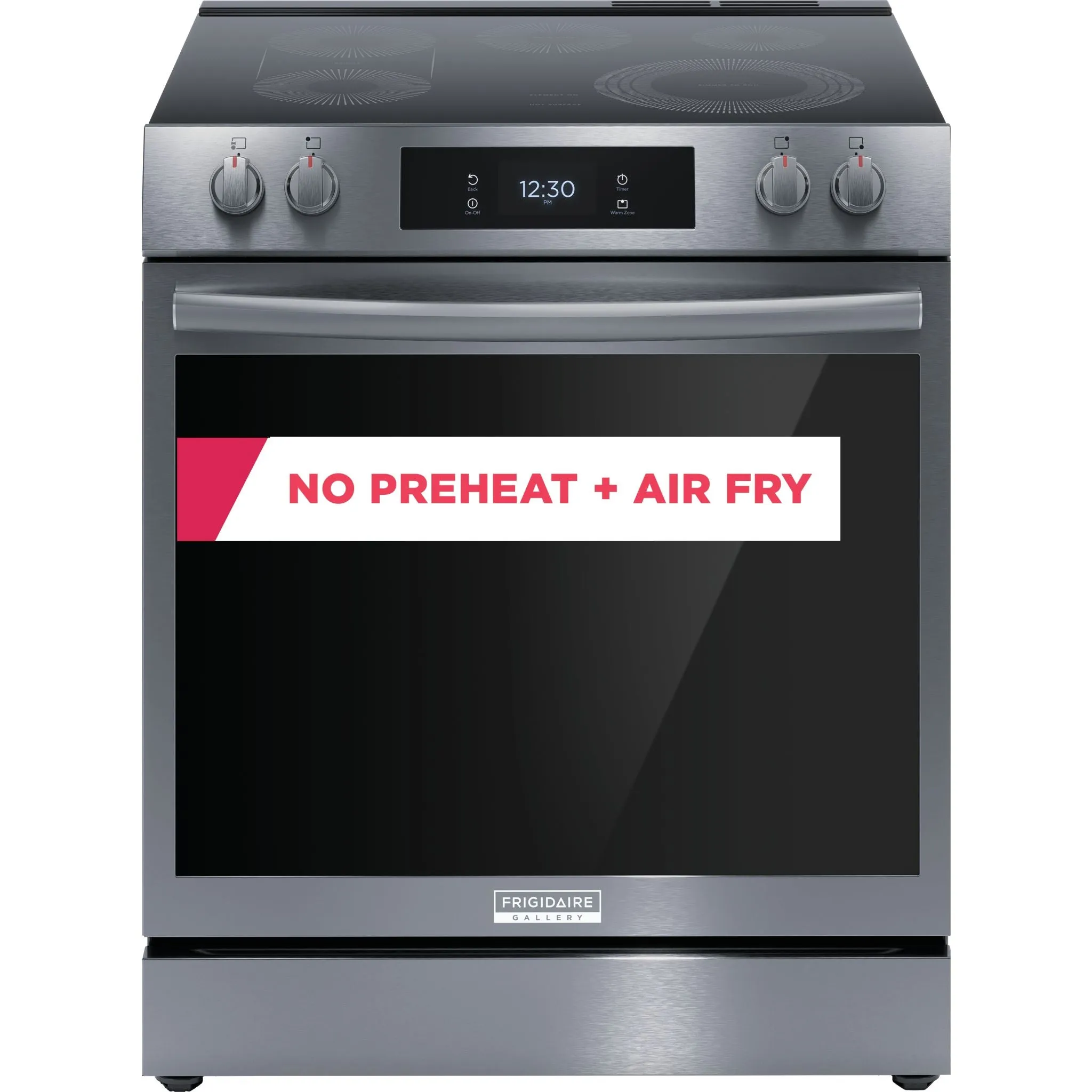 Frigidaire Gallery 30" Electric Range (GCFE306CBD) - SmudgeProof Back Stainless Steel