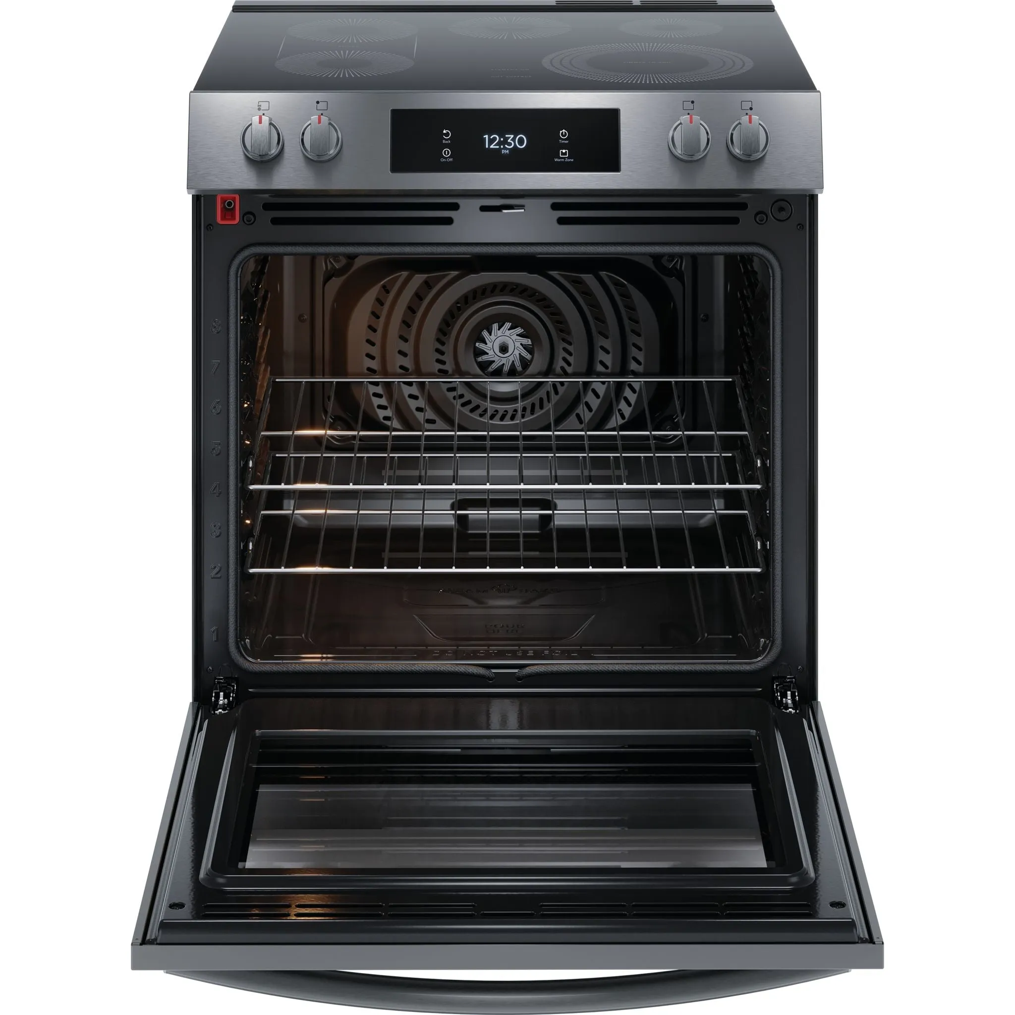 Frigidaire Gallery 30" Electric Range (GCFE306CBD) - SmudgeProof Back Stainless Steel