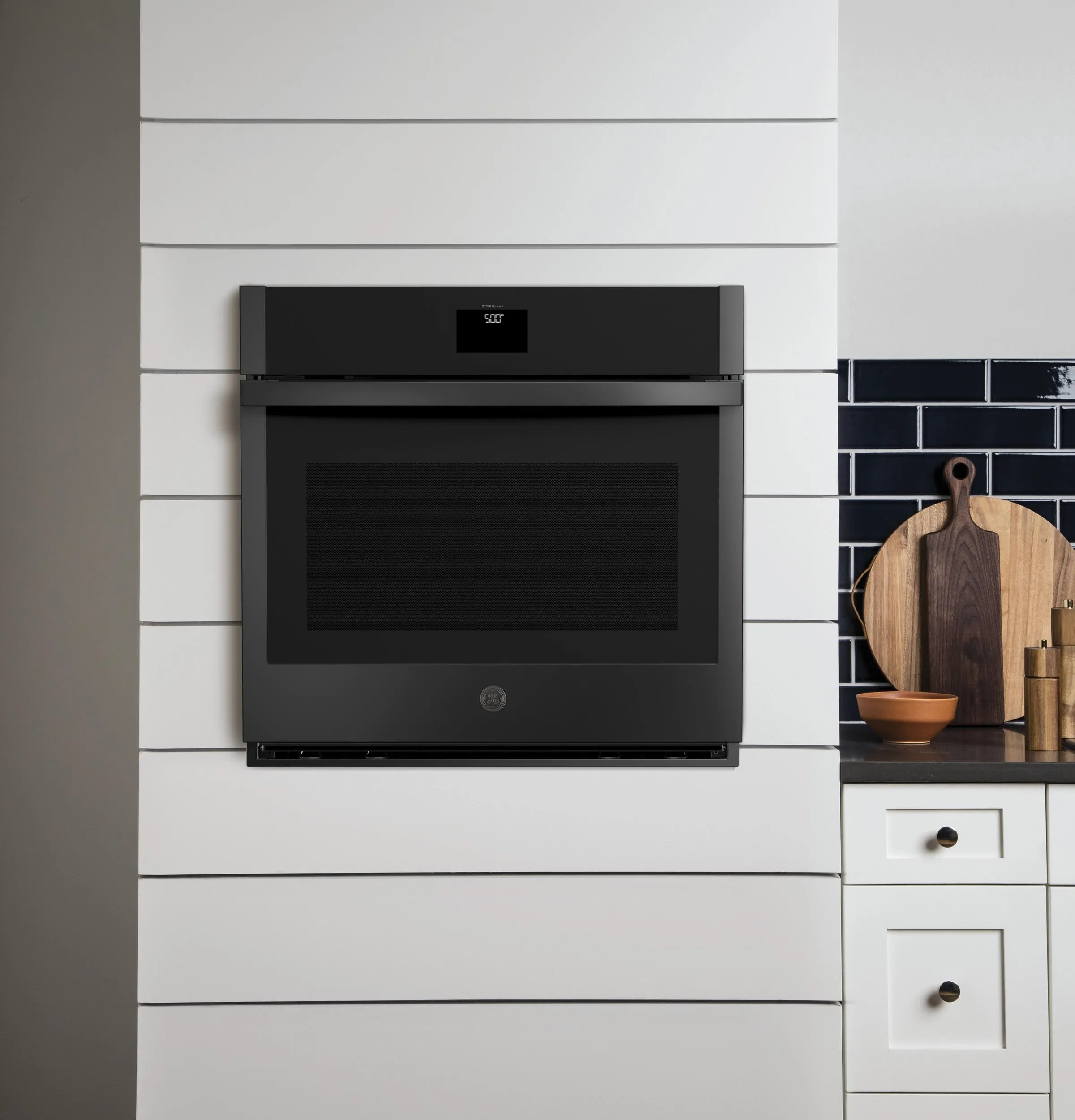 GE® 27" Smart Built-In Convection Single Wall Oven
