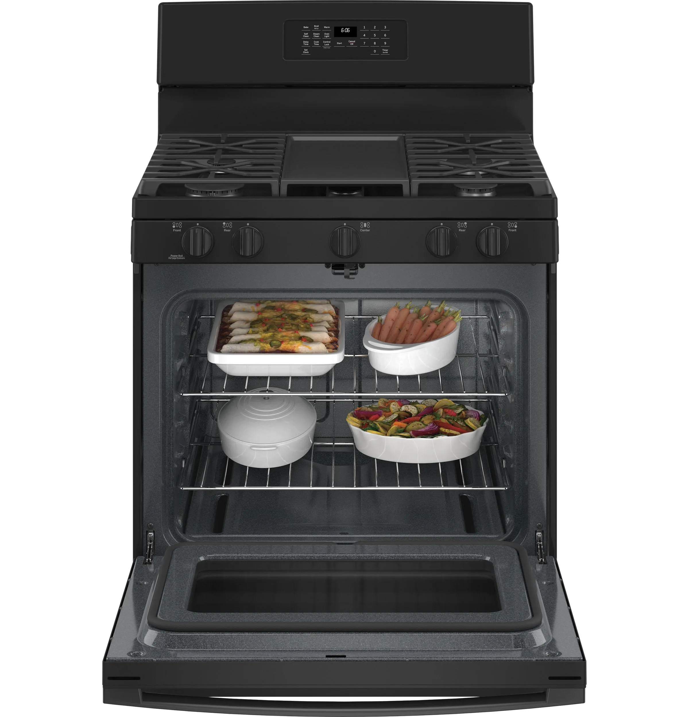 GE® 30" Free-Standing Gas Range