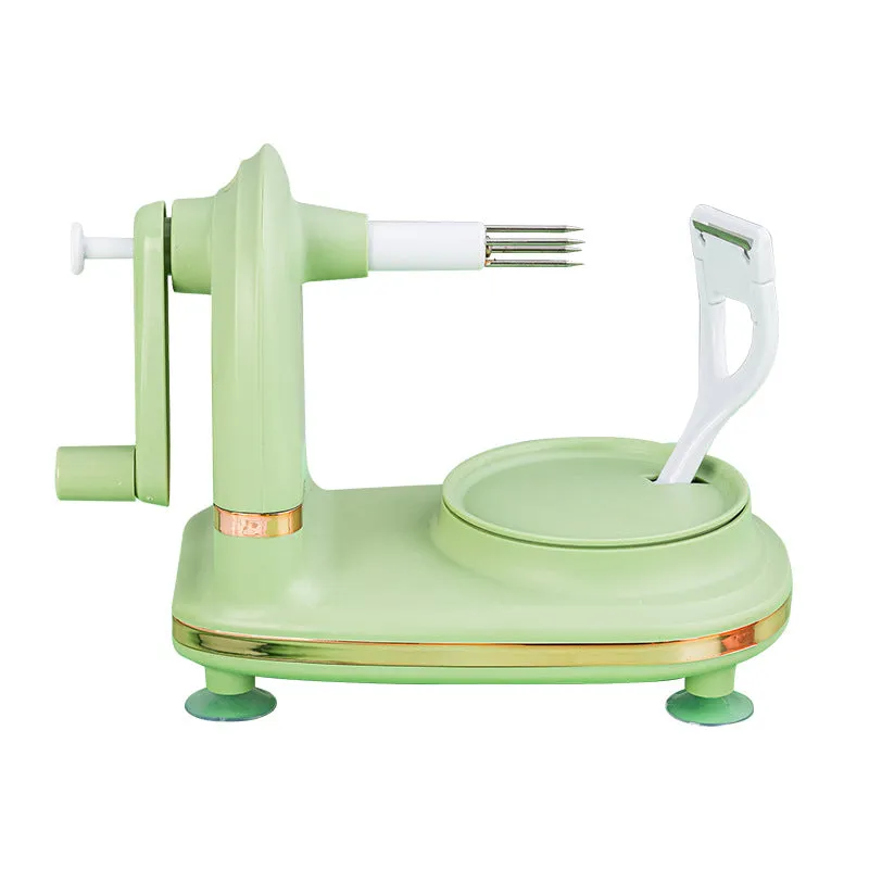 Hand-crank Automatic Multifunctional Fruit Peeler for Home Use, HG0003