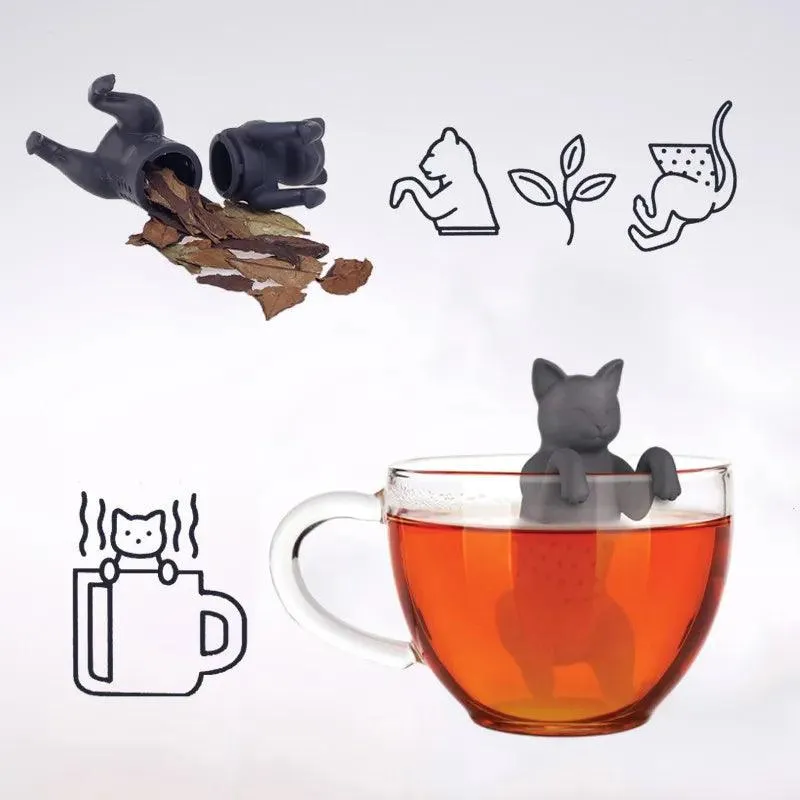 Hanging Cat Tea Infuser