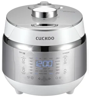 Cuckoo CRP-EHSS0309F 3-Cup IH Pressure Rice Cooker, Stainless Steel - Intelligent Cooking, Eco-Friendly