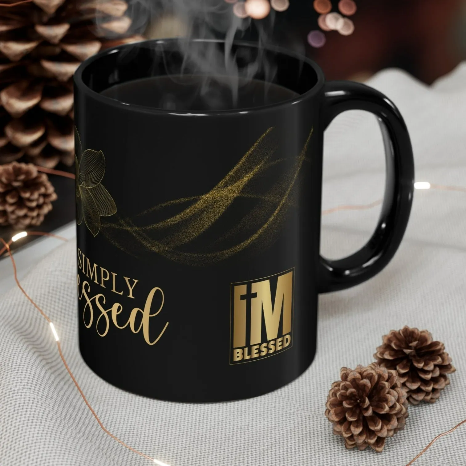 I'M BLESSED, SIMPLY BLESSED MUG - Mugscity 23 - Free Shipping