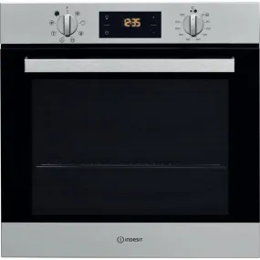 Indesit Aria IFW6340IXUK Electric Single Built in Oven in Stainless Steel