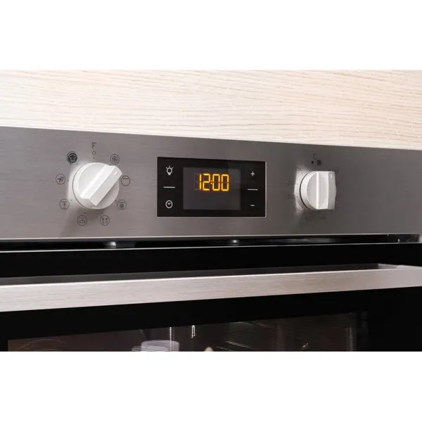 Indesit Aria IFW6340IXUK Electric Single Built in Oven in Stainless Steel