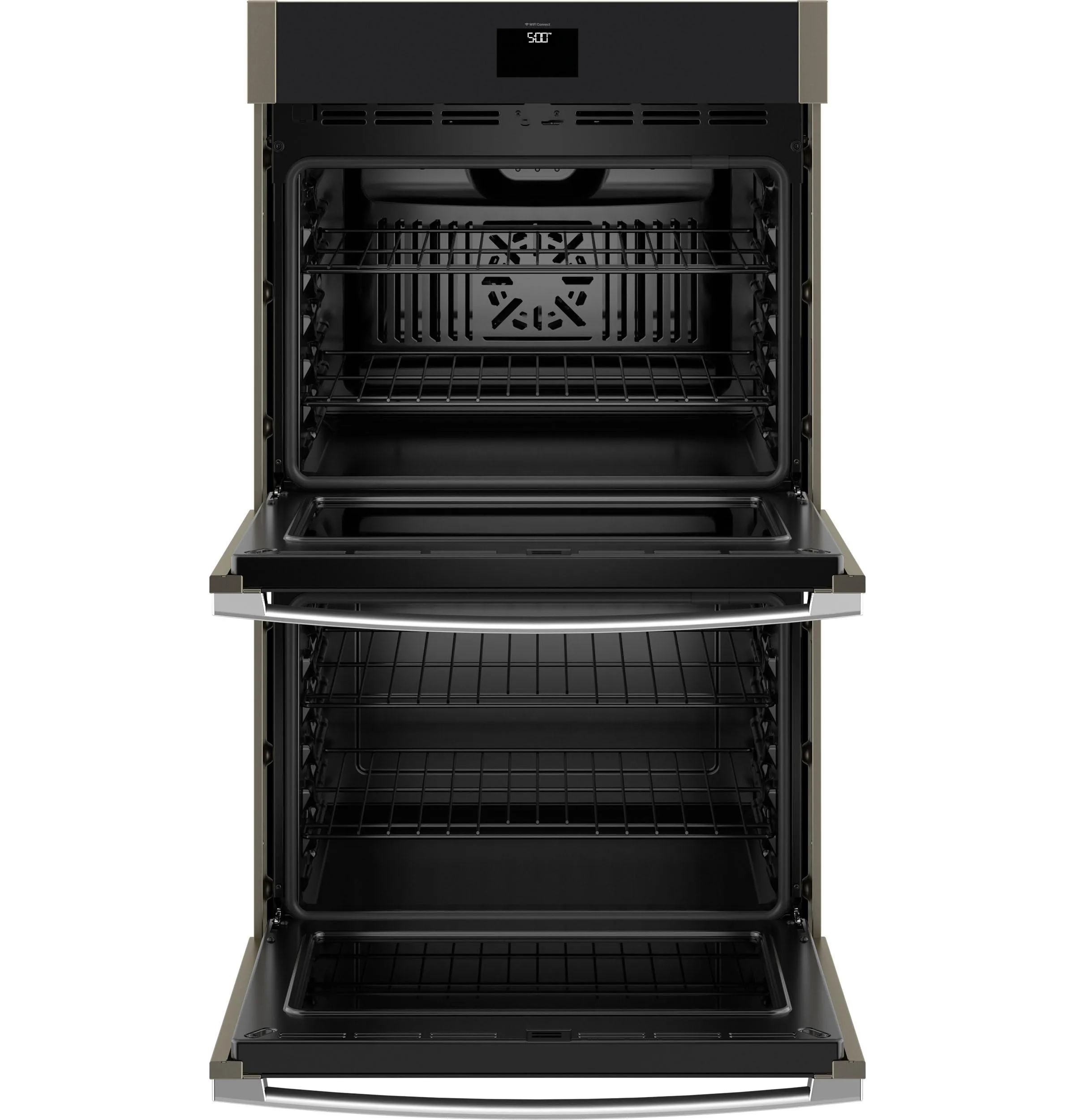 JTD5000EVES GE® 30" Smart Built-In Self-Clean Convection Double Wall Oven with No Preheat Air Fry