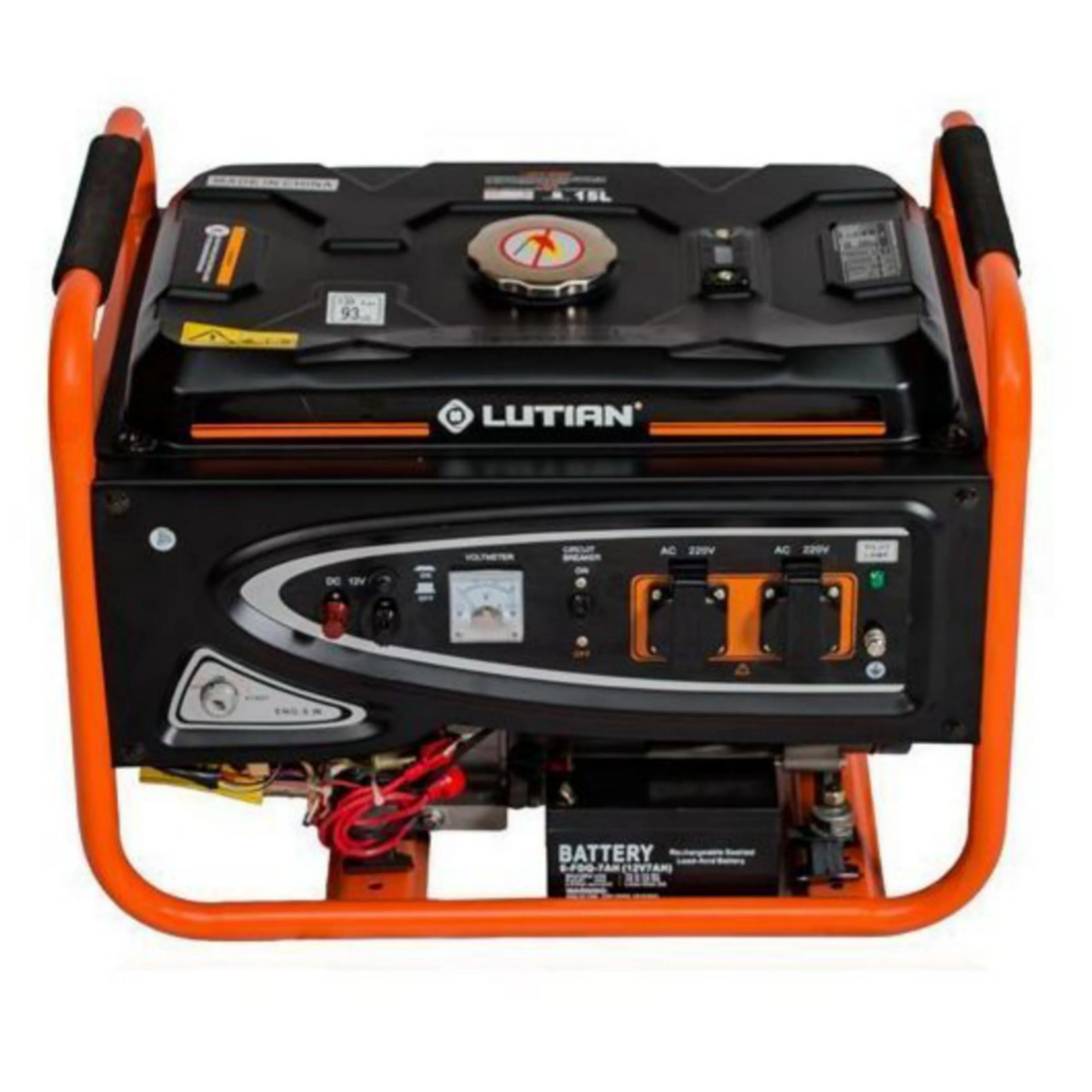 LUTIAN LT3600EN-4 3.5KVA 100% Copper Key Start Gasoline Generator
