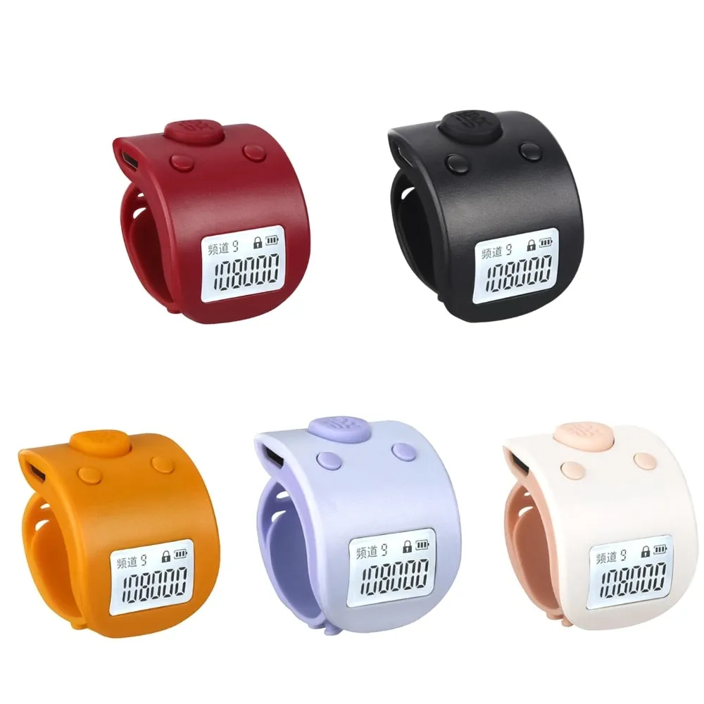 Mini Finger Digital Rechargeable Tally Counter