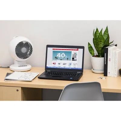 New - Compact Personal Oscillating Fan White - Woozoo