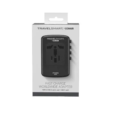 New - Travel Smart Quick Charge All-in-One Adapter