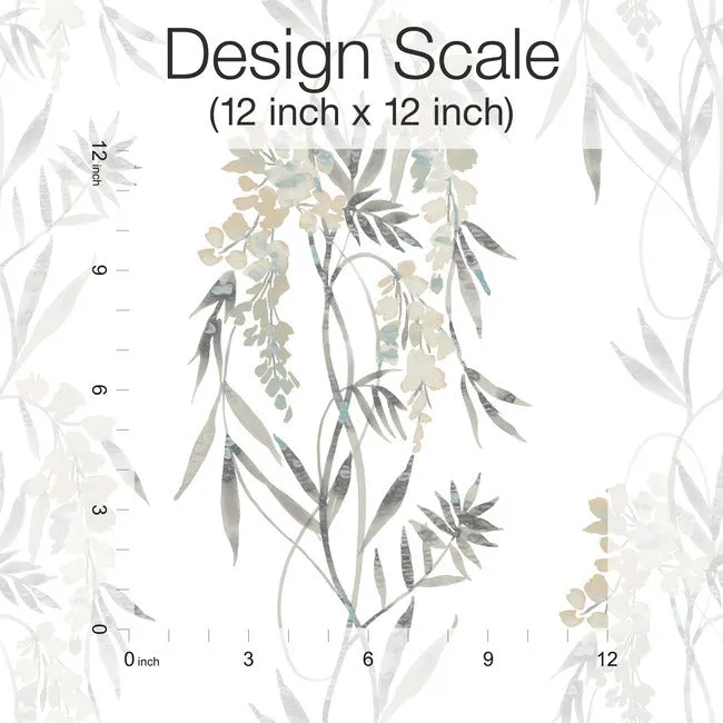 Nouveaux Wisteria Peel & Stick Wallpaper