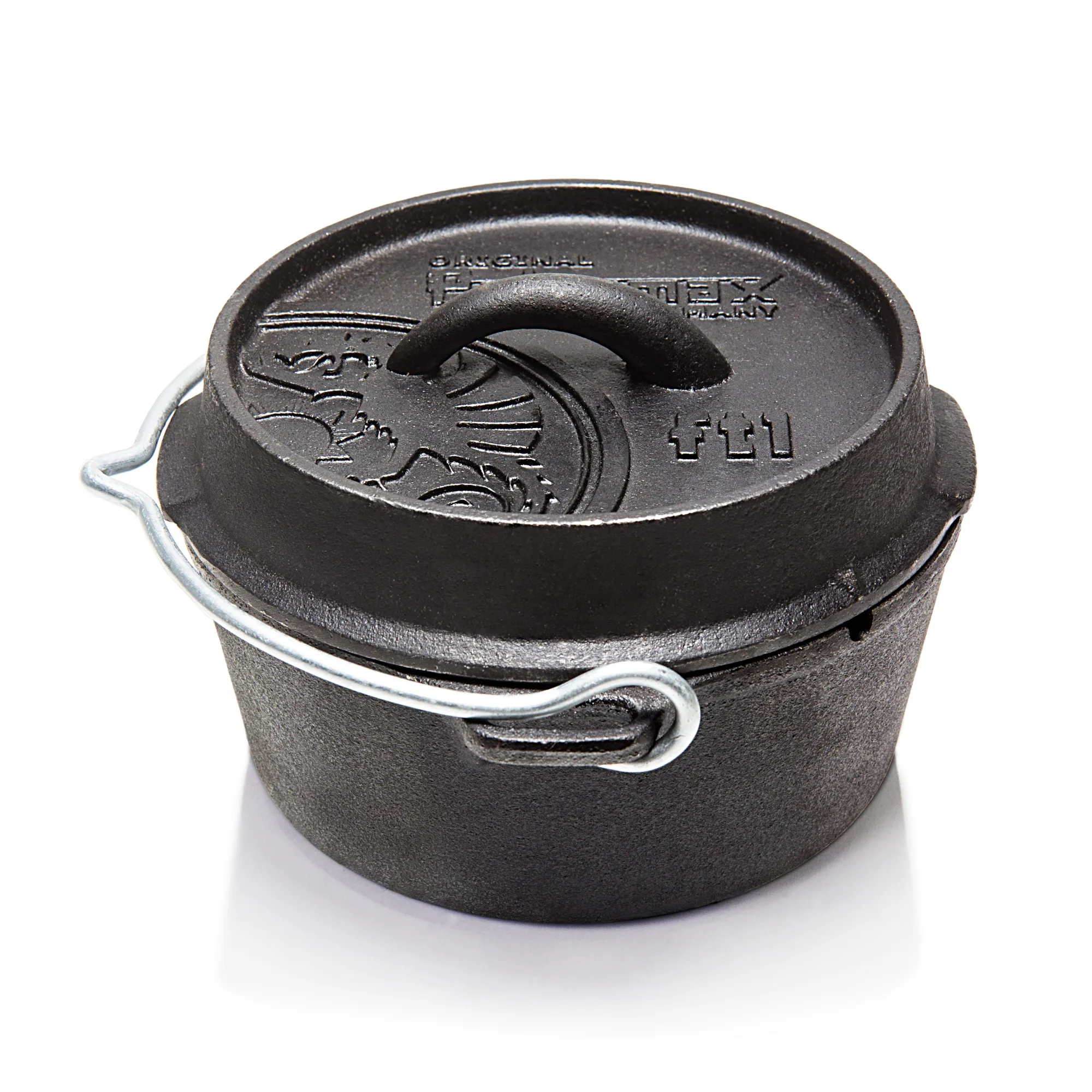 Petromax Dutch Oven FT1 With A Plane Bottom Surface Black | Buy Petromax Dutch Oven FT1 With A Plane Bottom Surface Black here | Outnorth