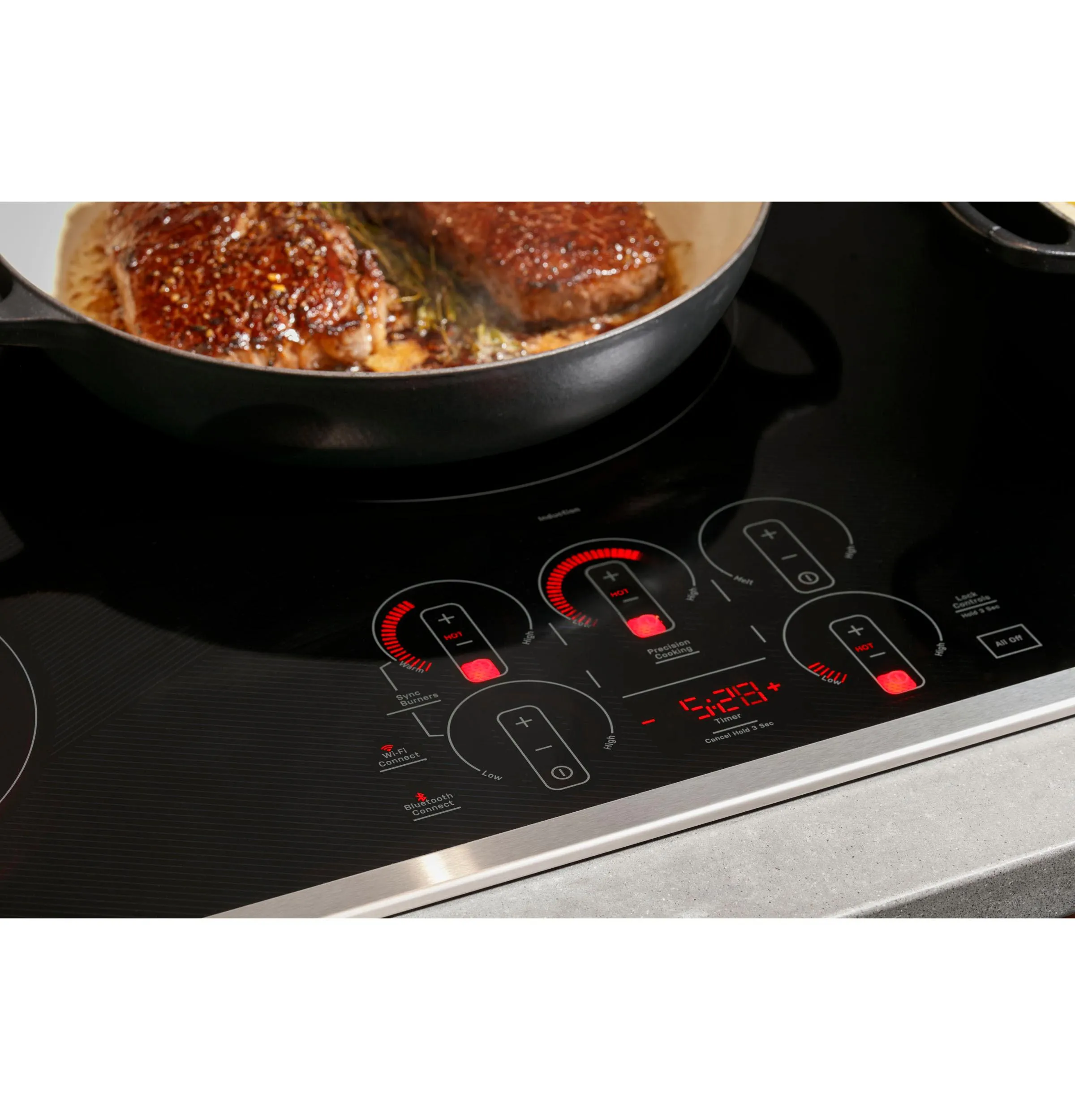 PHP9036STSS GE Profile™ 36" Built-In Touch Control Induction Cooktop