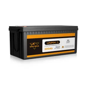 San Hima 12V 200Ah Lithium Iron Phosphate Battery LiFePO4 w/ Bluetooth & Self-heating Function