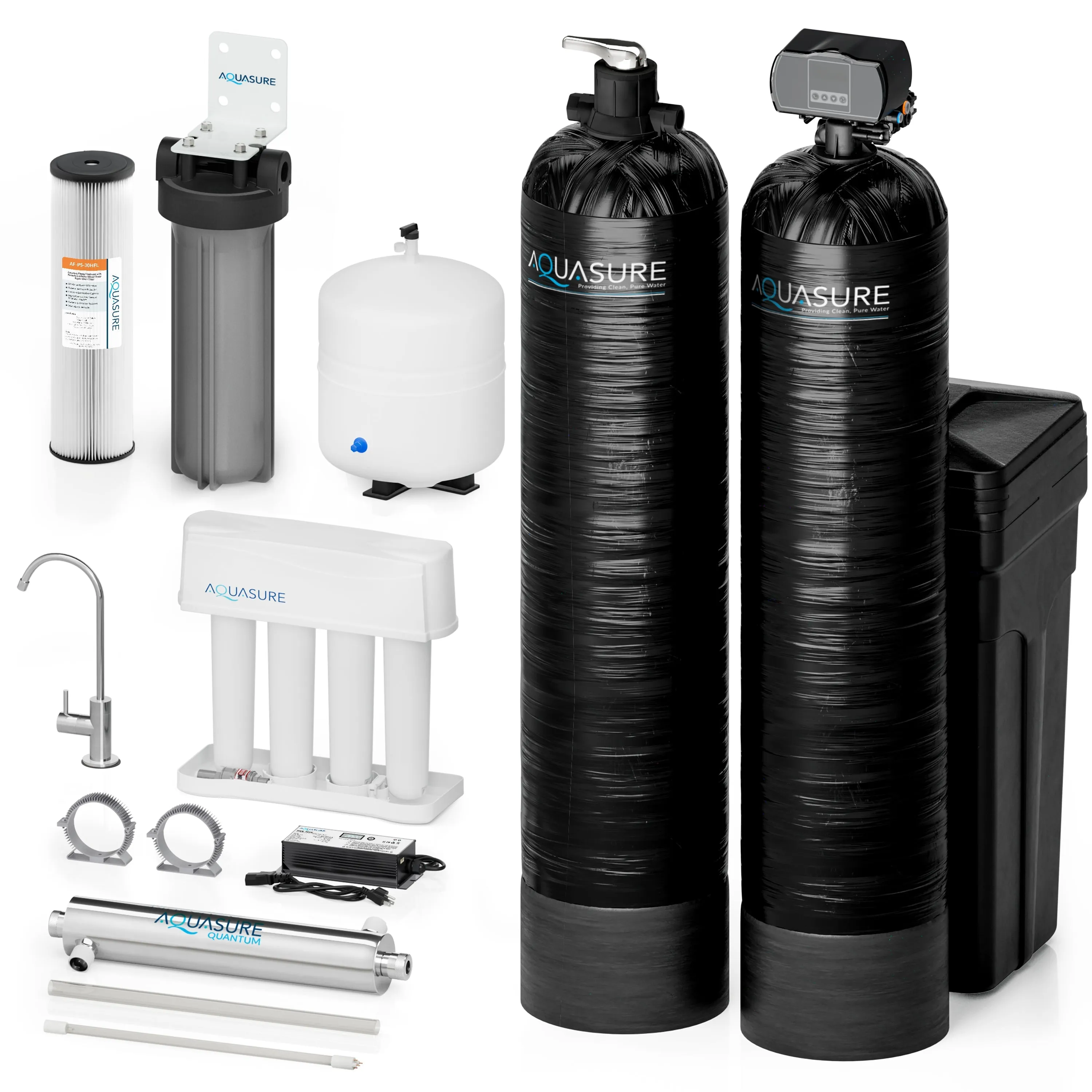 Signature Elite Series 64K: Premium Whole House Water Treatment - 75 GPD Reverse Osmosis (RO) System