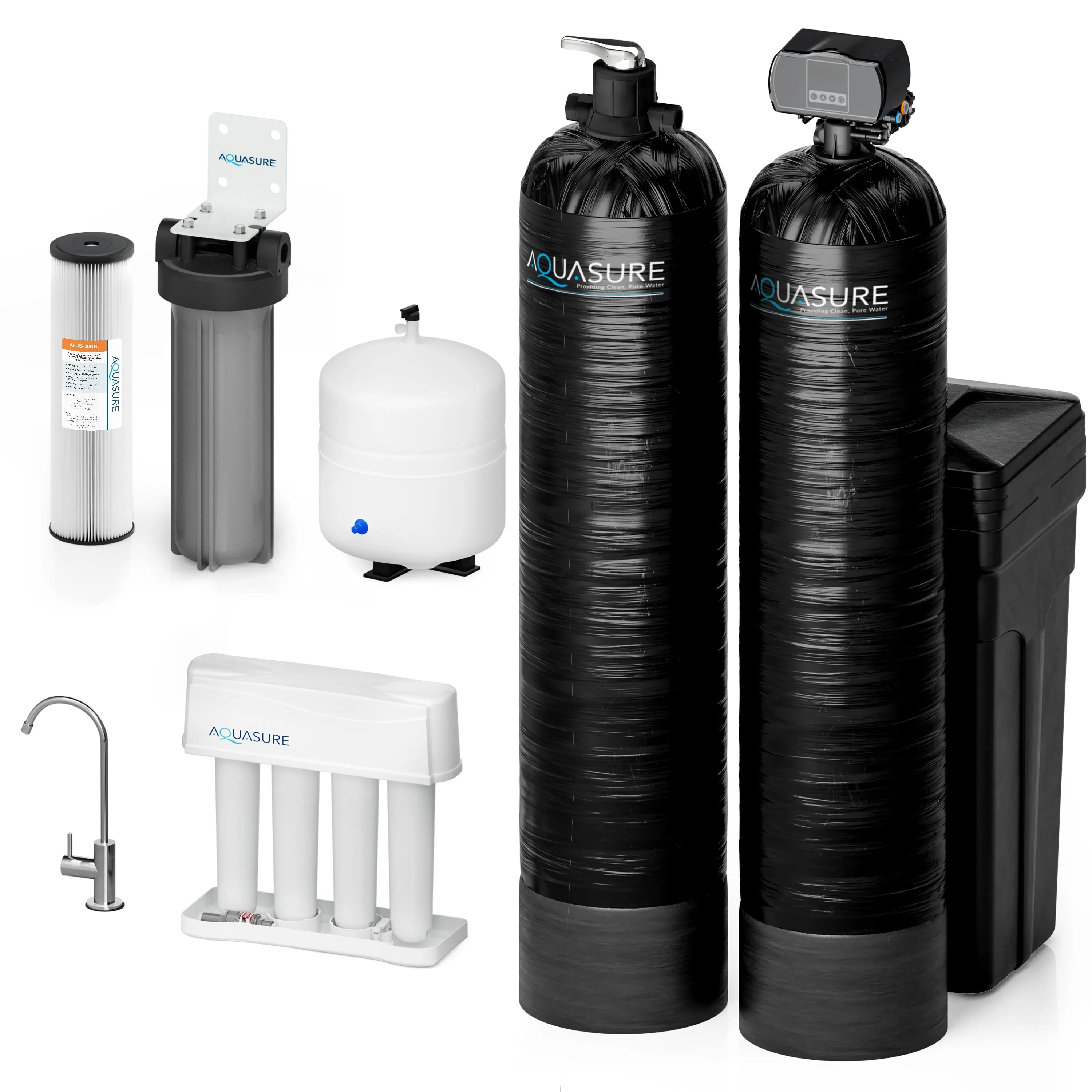 Signature Elite Series 64K: Premium Whole House Water Treatment - 75 GPD Reverse Osmosis (RO) System