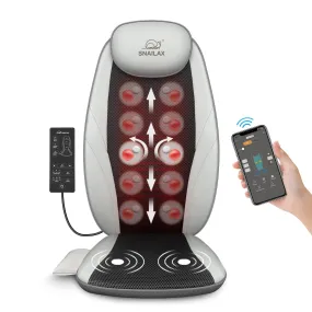 Snailax Smart App Control Shiatsu Back Massage with Heat -256H-APP