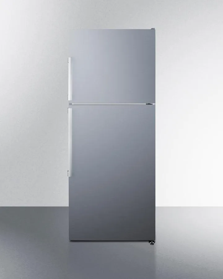 Summit FF1513SS 28" Wide Top Mount Refrigerator-freezer