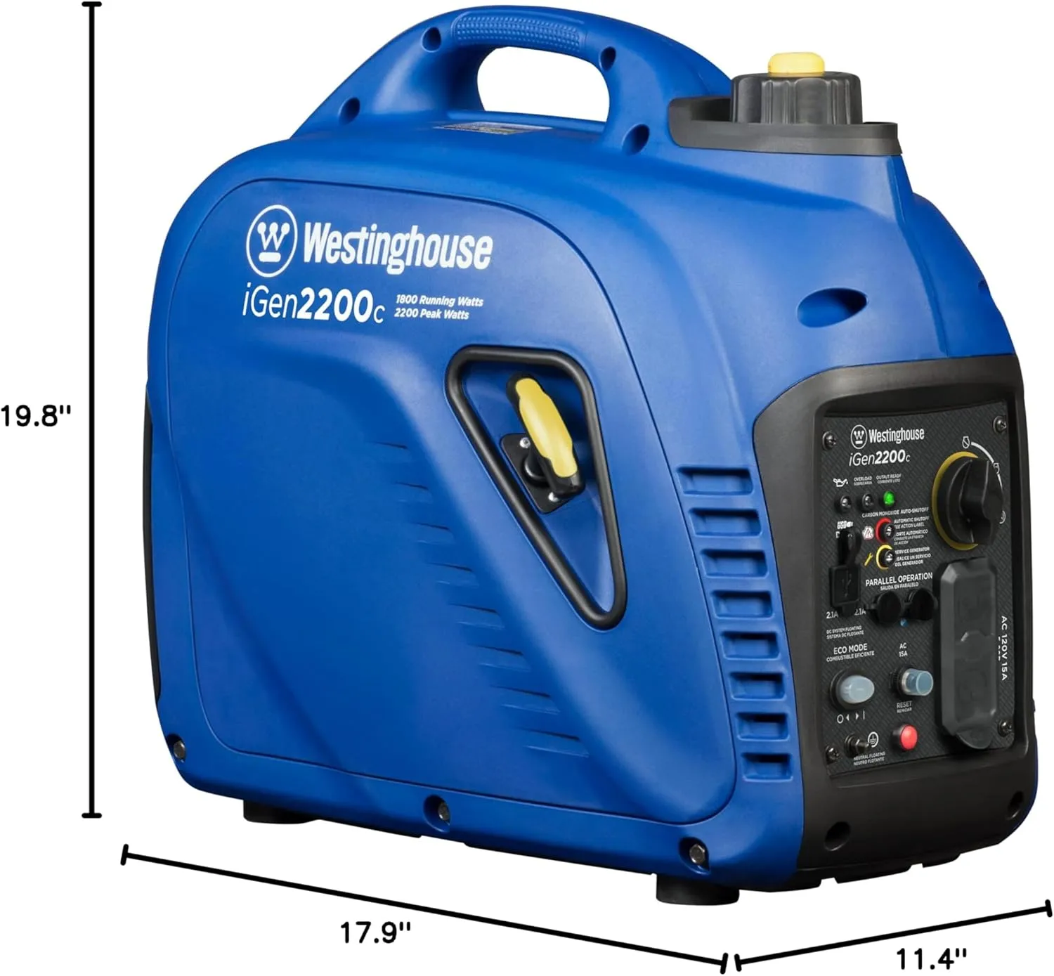 Super Quiet & Lightweight Portable Inverter Generator