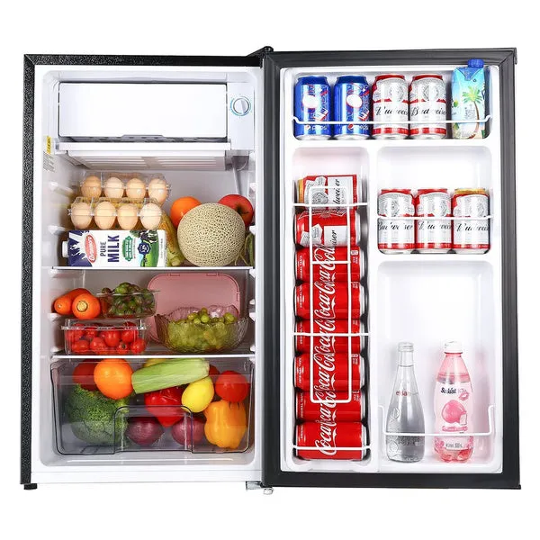 Tacklife Compact 3.2 Cubic Foot Mini Fridge With Freezer